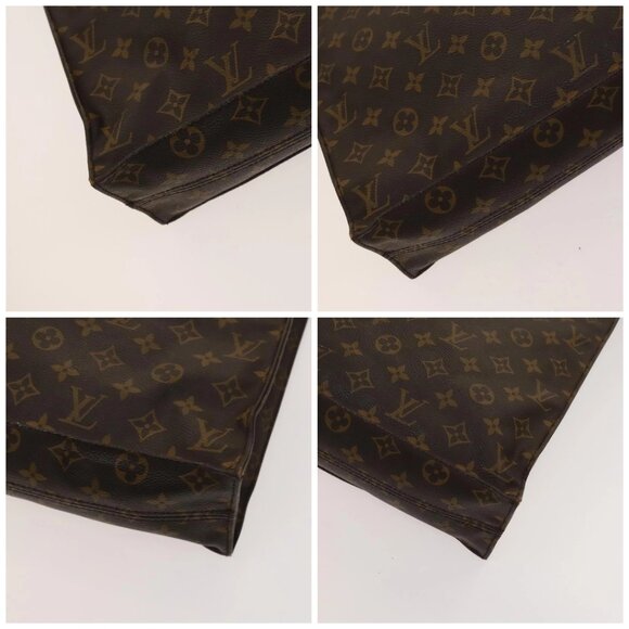 LOUIS VUITTON Monogram Sac Plat Hand Bag M51140 LV Auth yk17959 - Picture 16 of 16